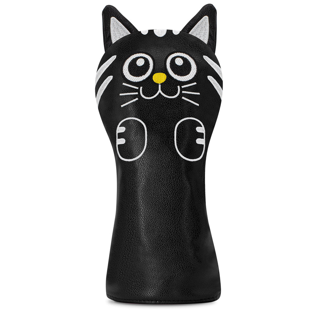 Cute Cartoon Cat Golf Club Head Covers  for Men Women
