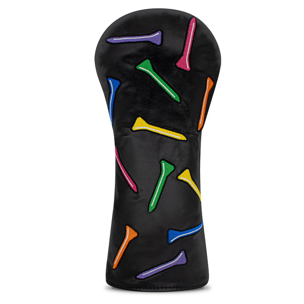 Colorful Golf Tees Custom Embroidered Golf Head Covers