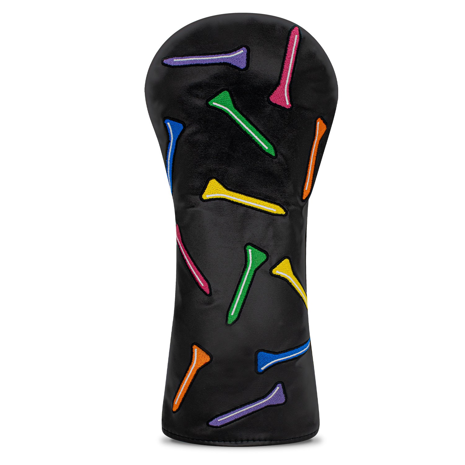 Colorful Golf Tees Custom Embroidered Golf Head Covers