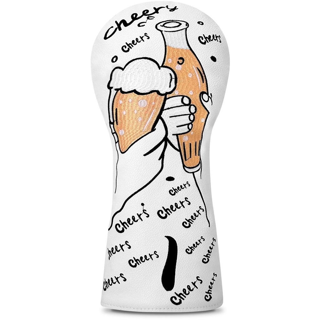 Beer Embroidery Golf Club Head Covers