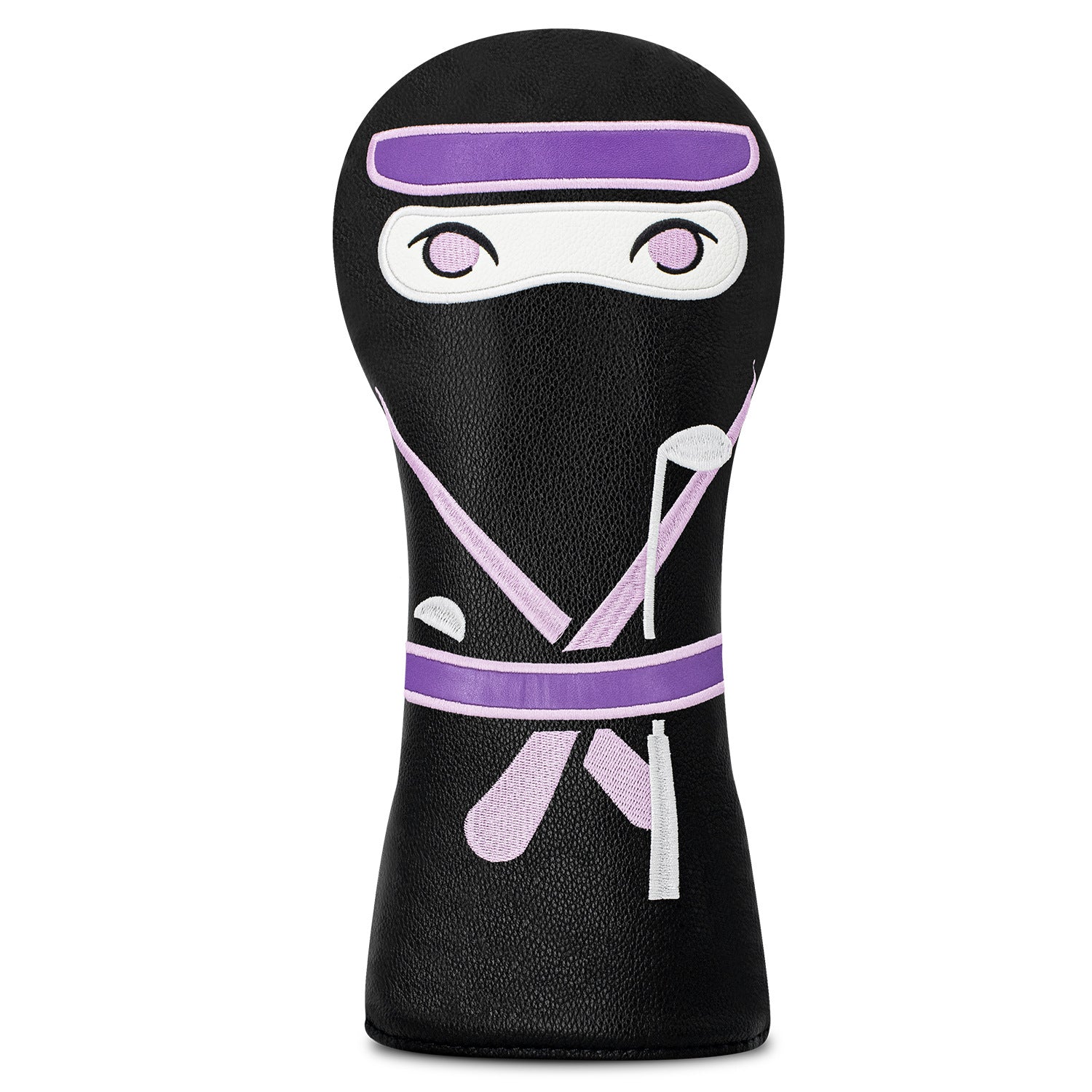 Golf Cover Set Creative Cartoon ninja for Men and Women  Fits Any Size