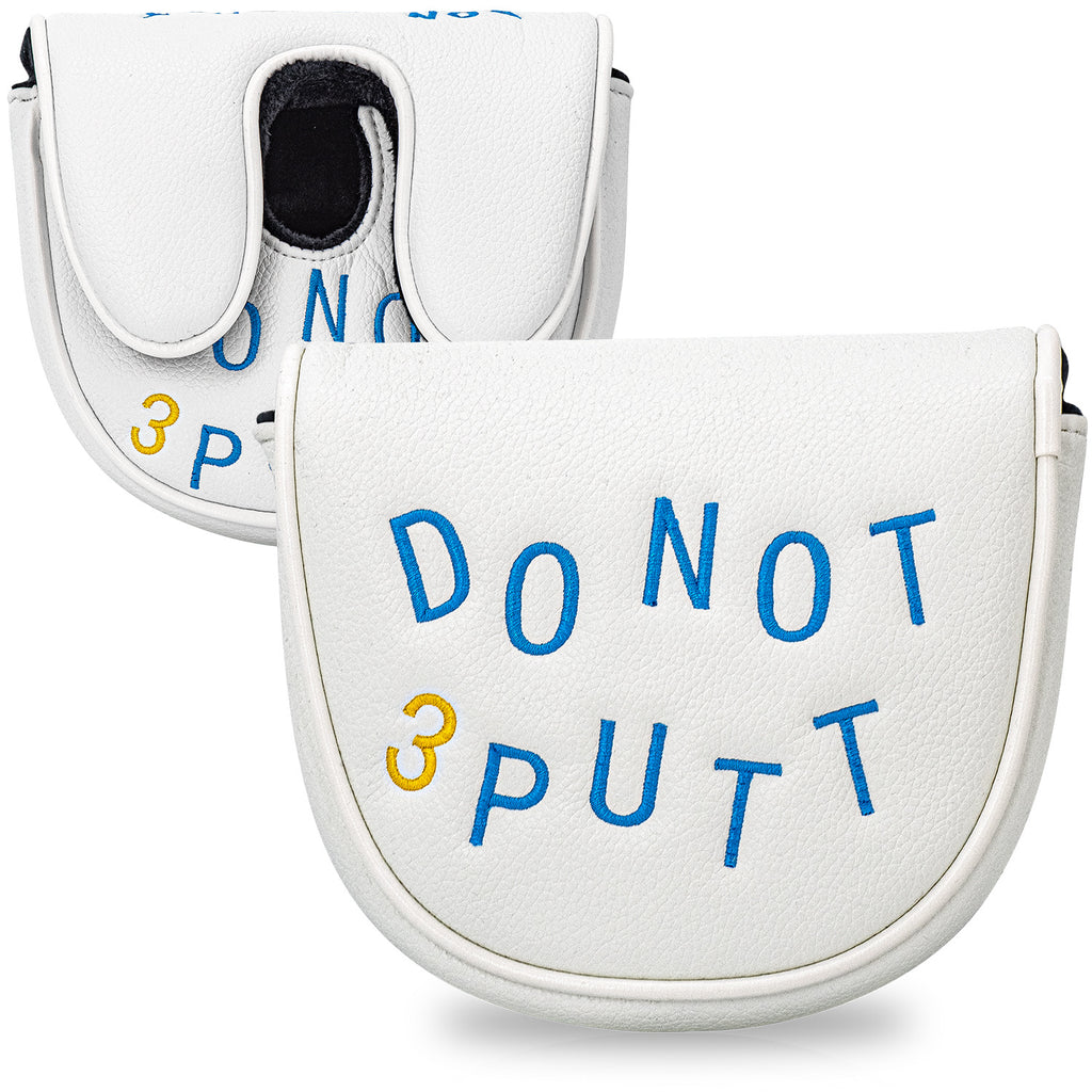 Golf Club Covers Driver Cover Fairway Wood Cover Hybrid Cover Leather Mallet Putter Cover Blade Iron Cover