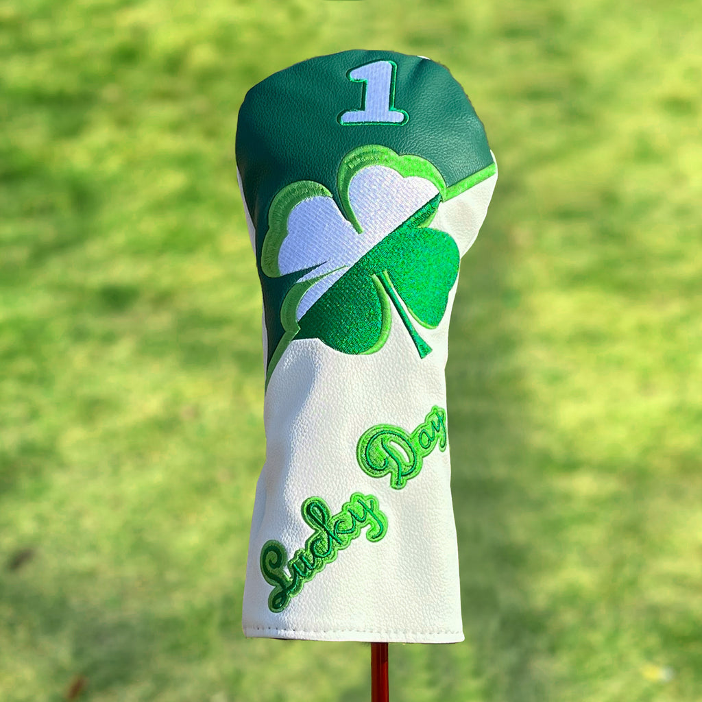 Lucky Four Leaf Clover Golf Club Covers