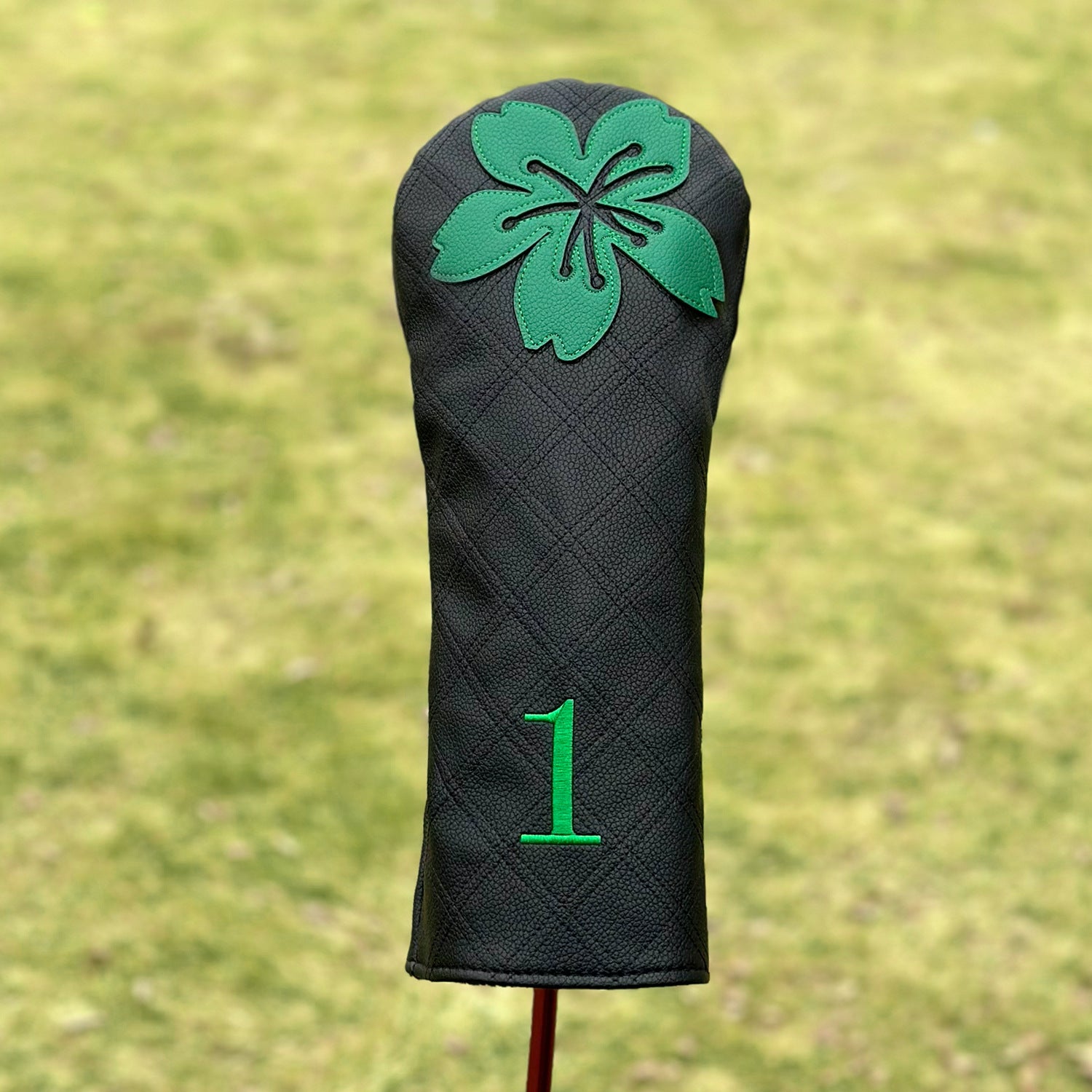 Cherry Blossom Golf Headcovers Leather Golf Club Covers