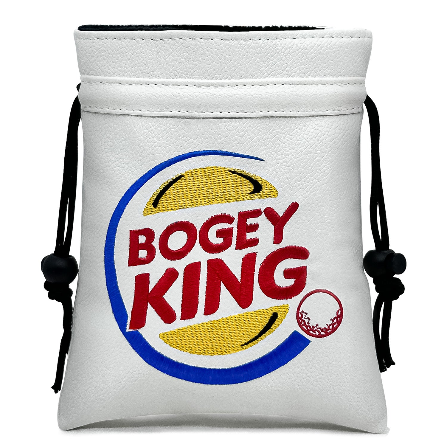 Golf Valuables Pouch,Golf Pouch Bag with Drawstrings Golf Tee Bag Pouch