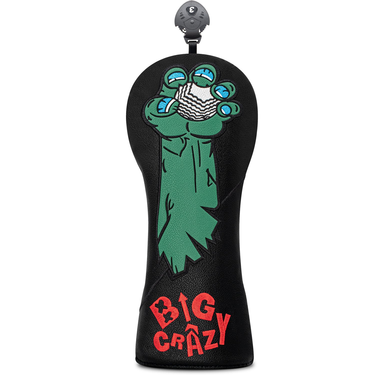 Personalized Golf Head Monster Claw Embroidery Covers for Men Women