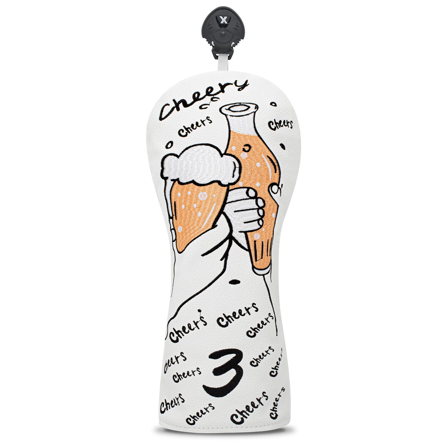 Beer Embroidery Golf Club Head Covers