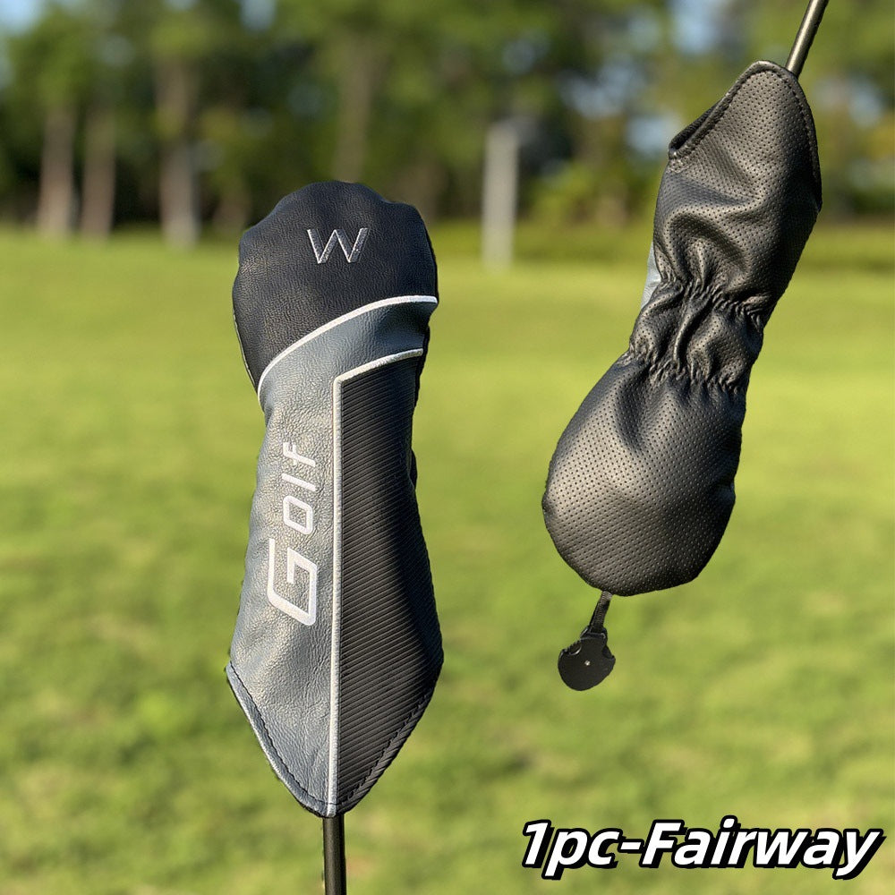 Sports golf head covers Driver Covers Fairway Wood Headcover Hybrid Cover