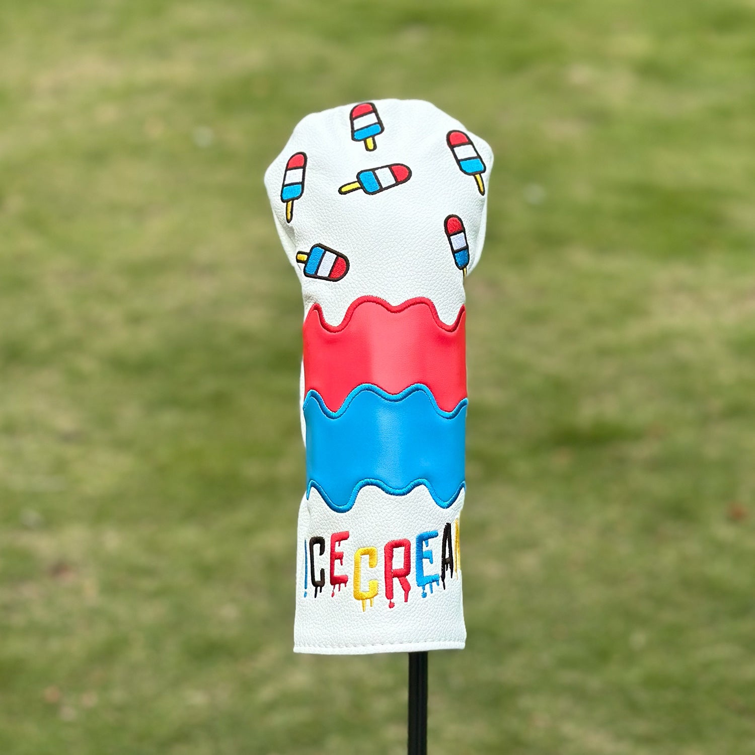 Summer Ice Cream Cute Driver Head Cover
