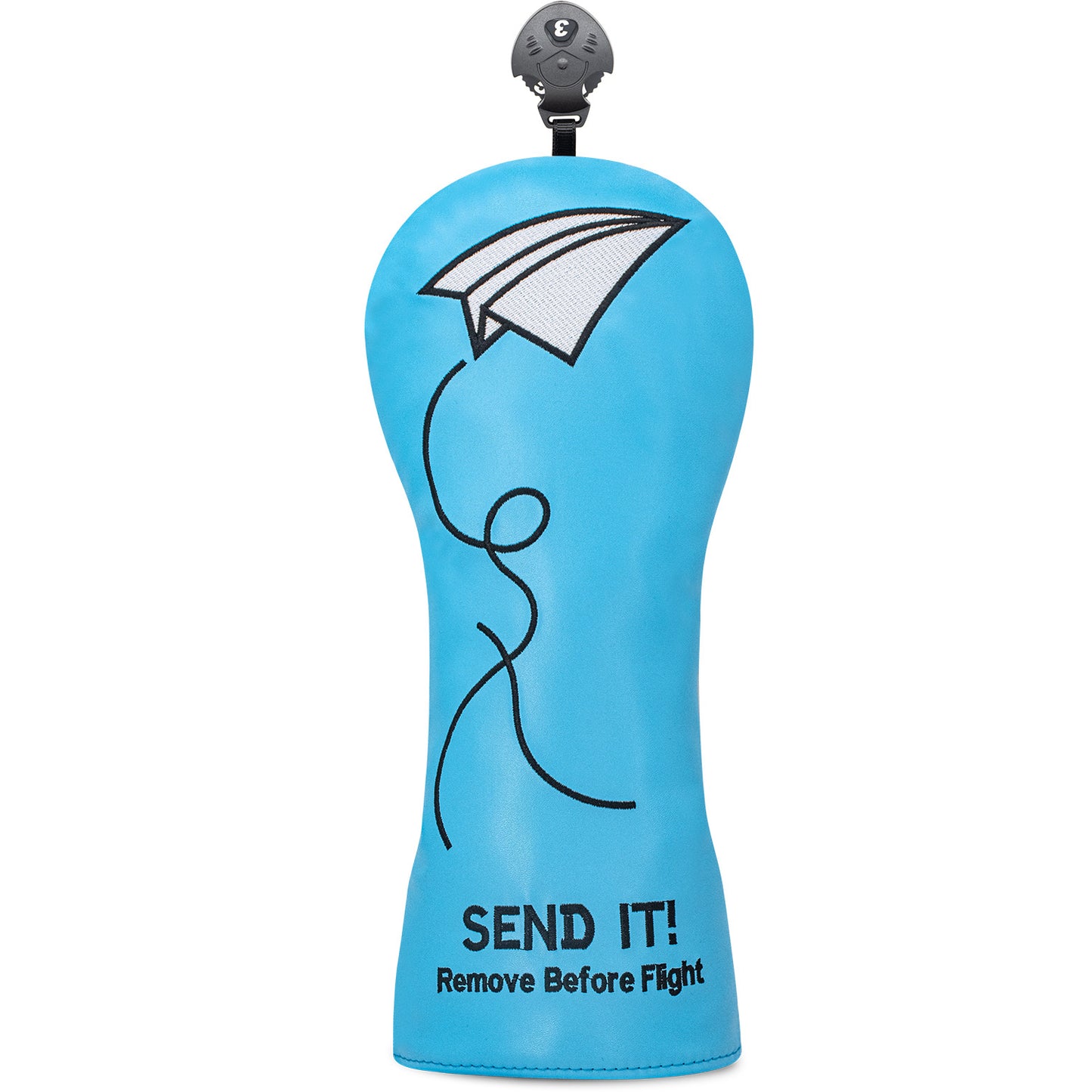 Golf Driver Headcover with Airplane Design Golf Club Covers,4pcs or 1pc Golf Headcovers for Woods and Driver Fairway Hybrids Women Men - Premium PU Leather