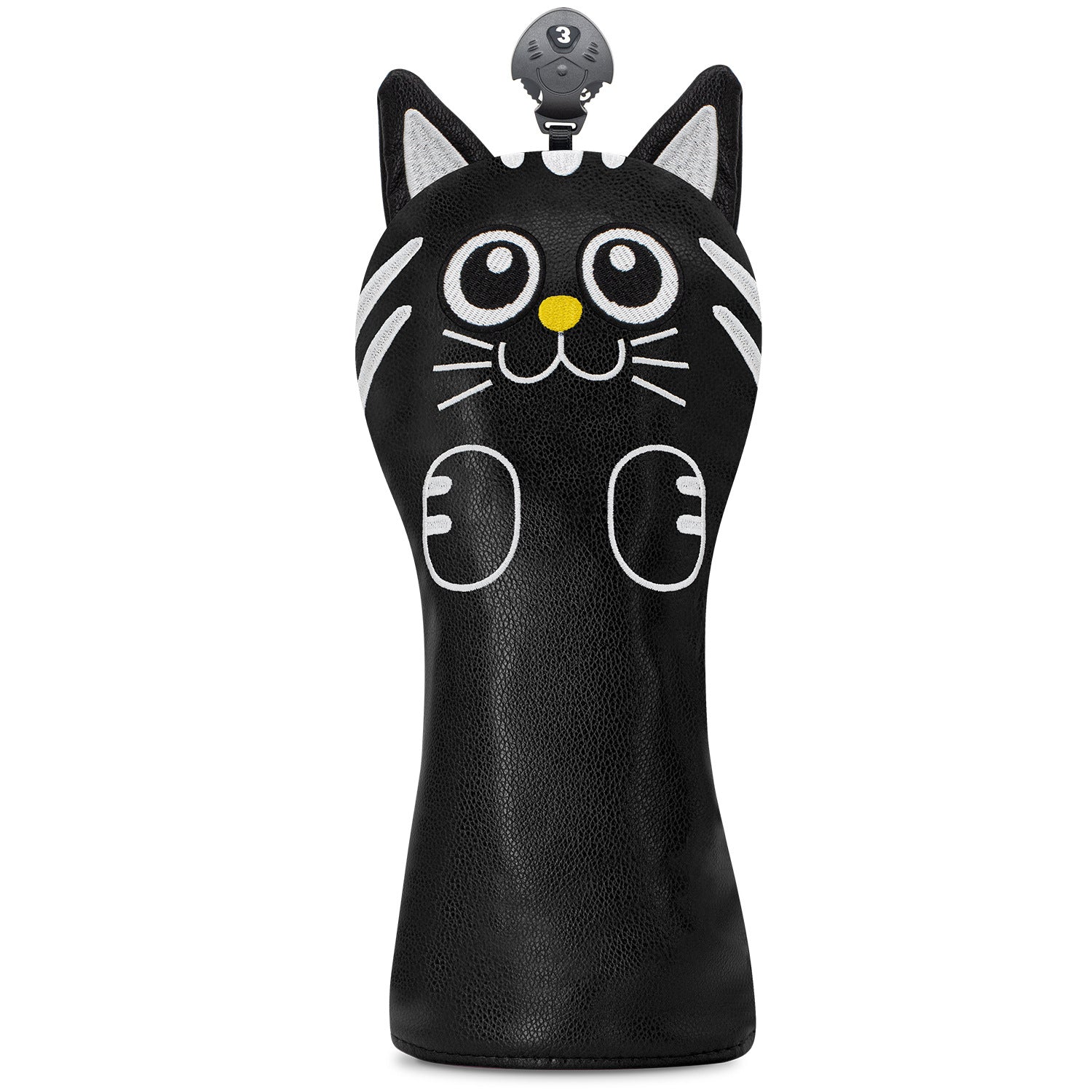 Cute Cartoon Cat Golf Club Head Covers  for Men Women
