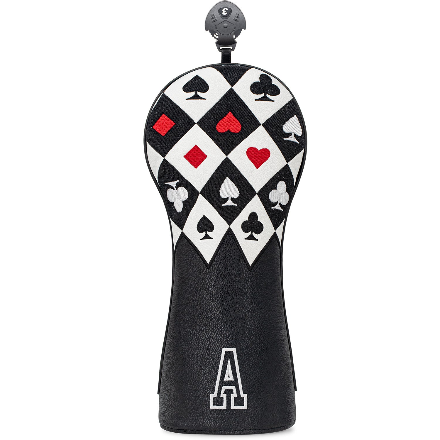 Vintage Poker Golf Club Head Covers Leather Golf Headcover