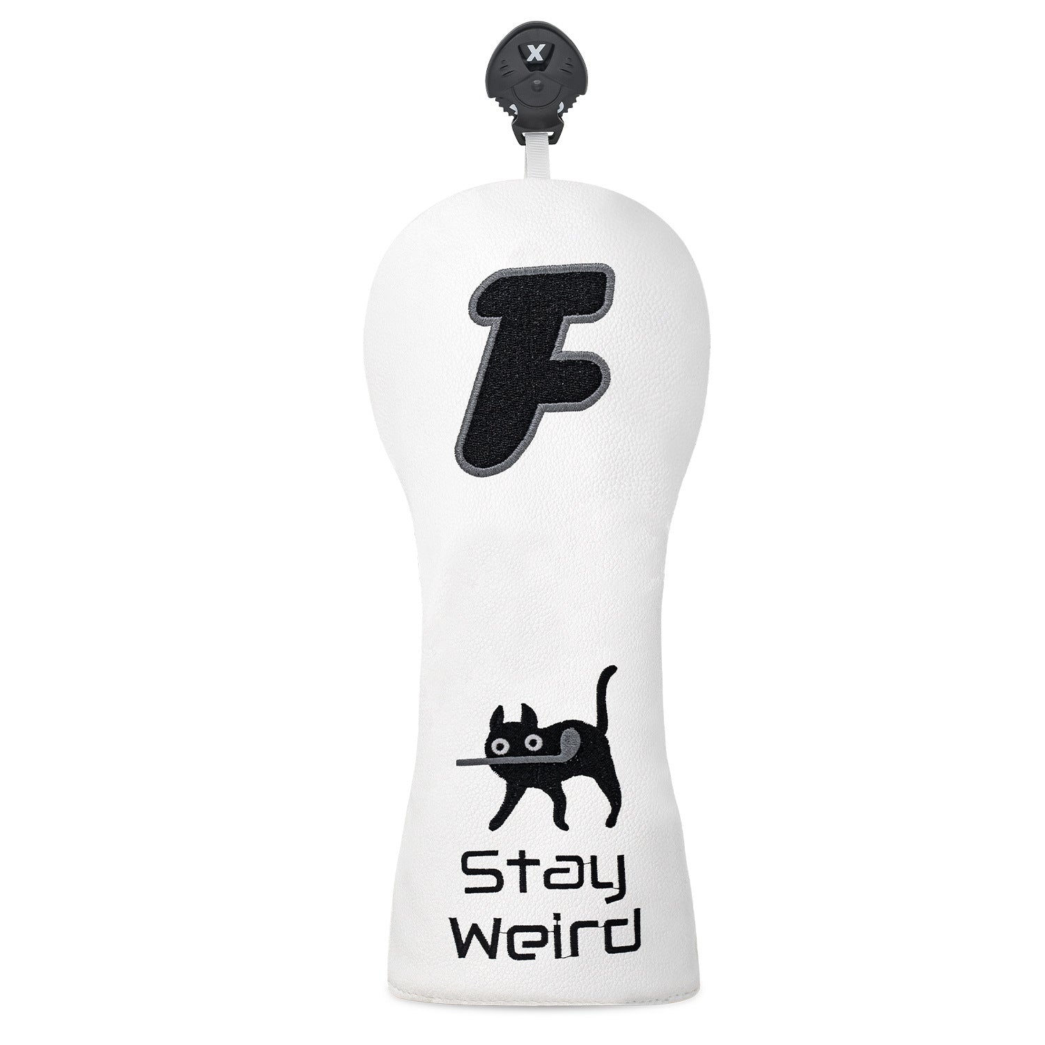 Fun Cat Golf Head Covers Premium PU Leather