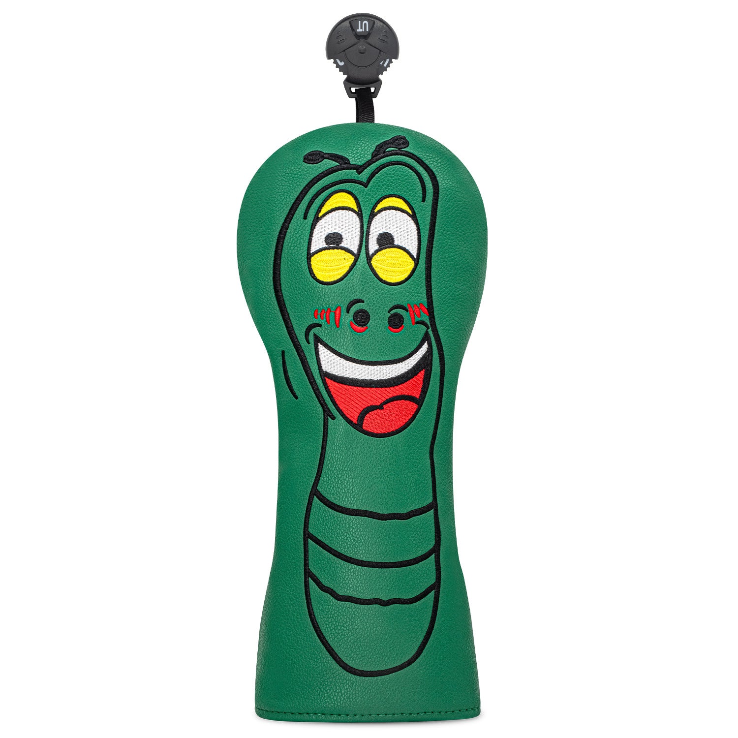 Fun Cartoon Green Worm Golf Club Head Covers