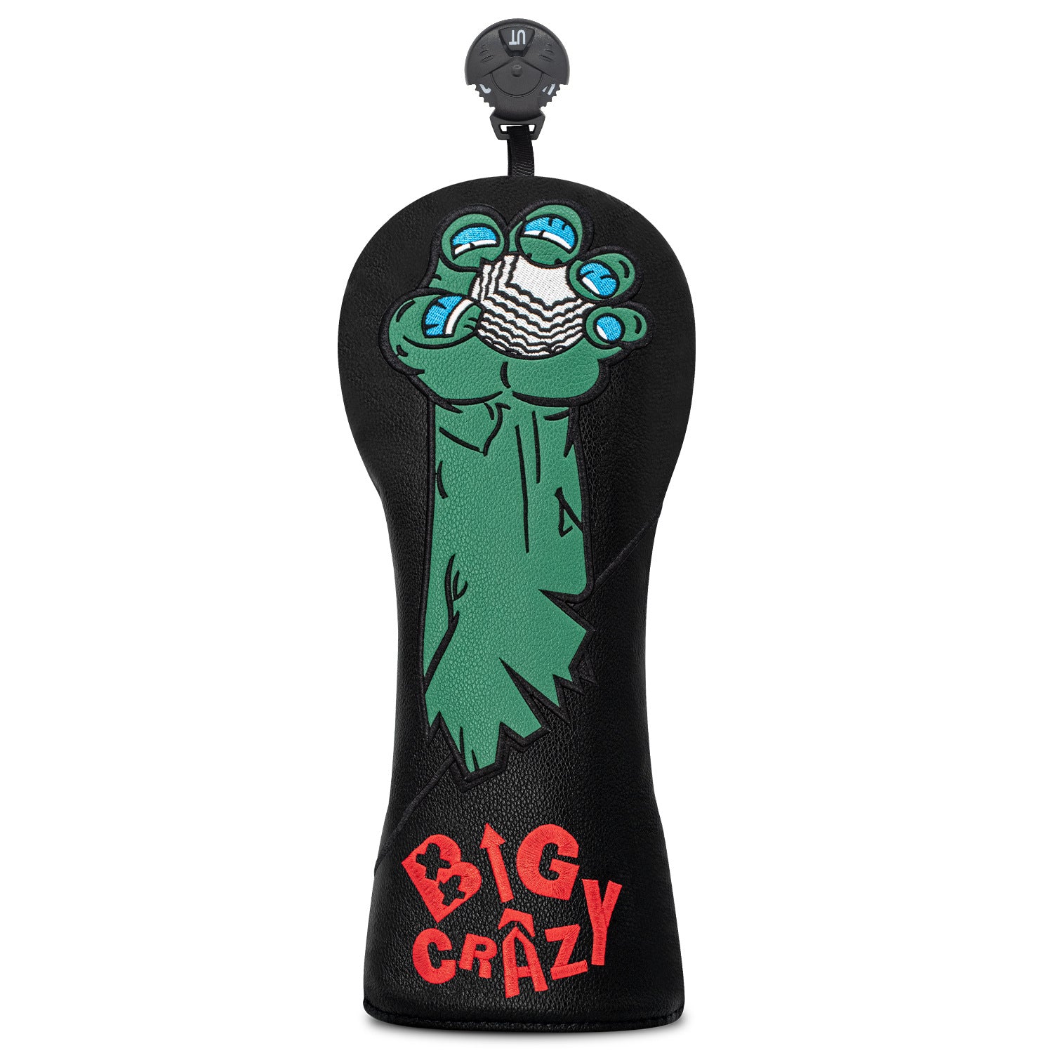 Personalized Golf Head Monster Claw Embroidery Covers for Men Women