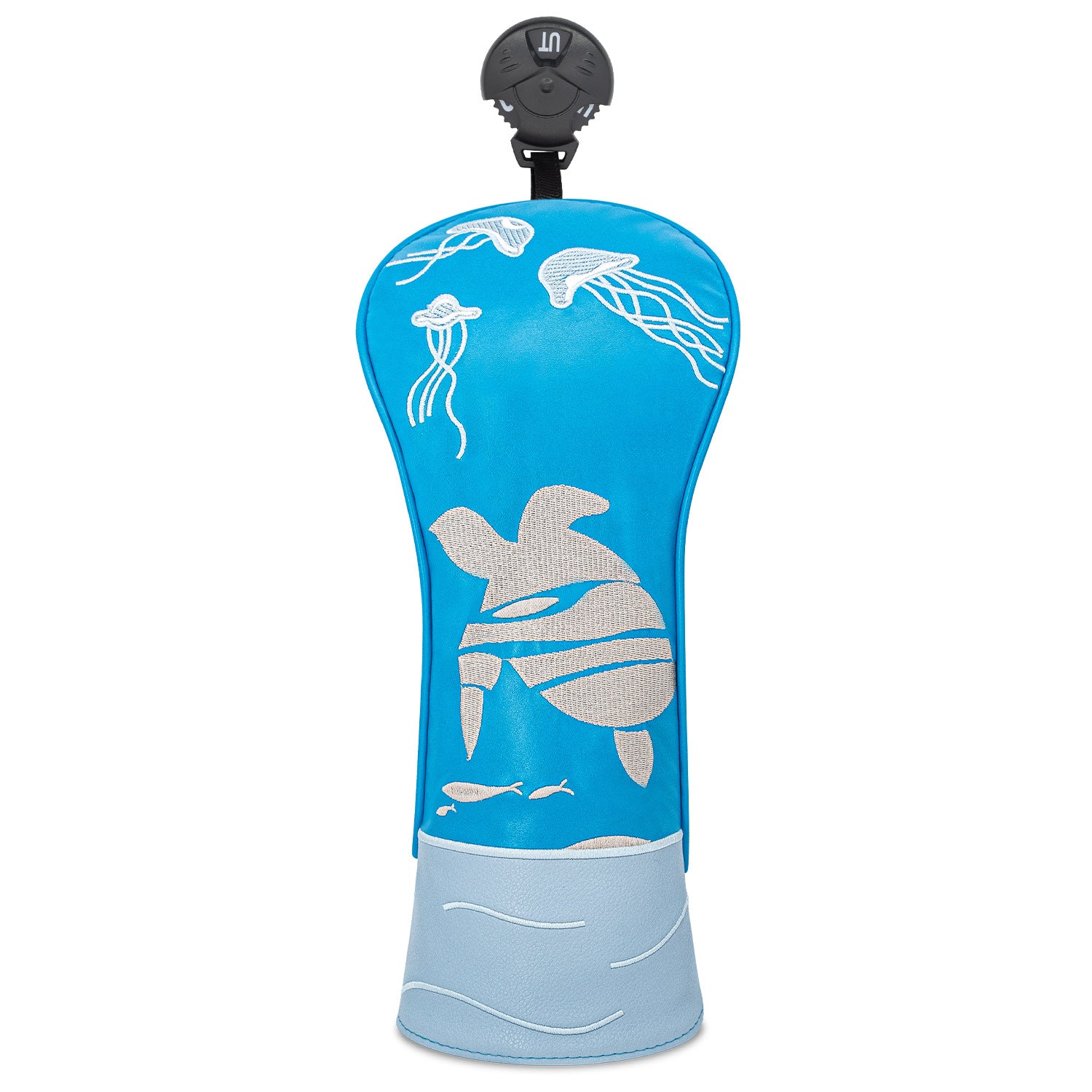Awesome Golf Headcovers Blue Sea Turtle Embroidery Gift for Men Women