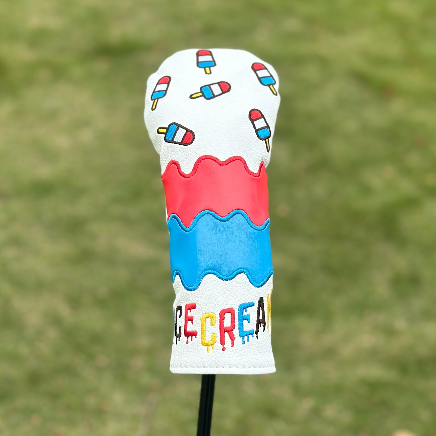 Summer Ice Cream Cute Driver Head Cover