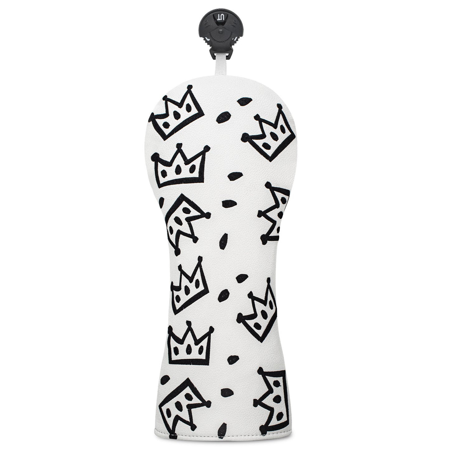 Golf Club Head Covers,4pcs or 1pc USA Golf Head Covers for Woods and Driver Fairway Hybrid - PU Leather Mallet Blade Putter for Men Women Golf Enthusiast