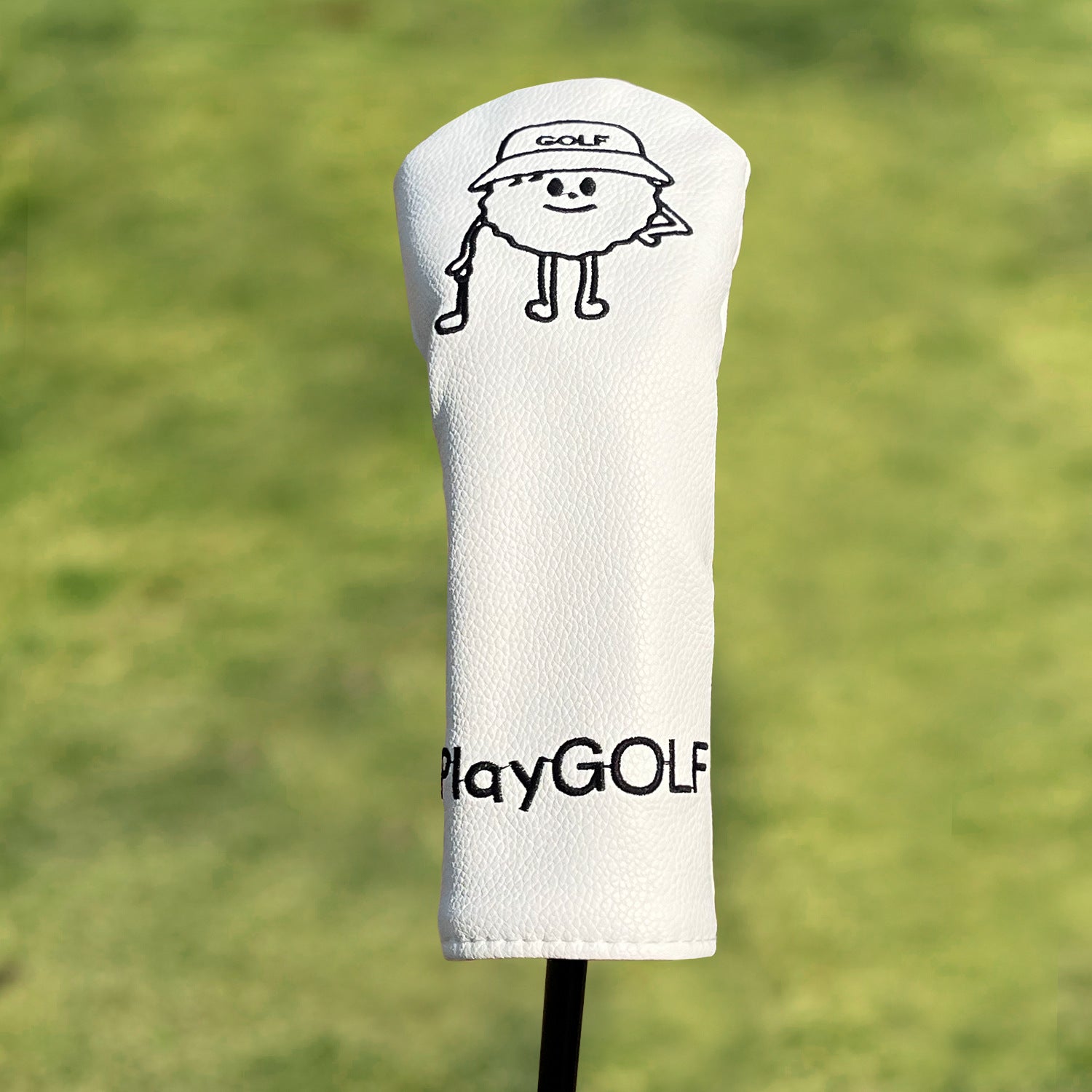 Fun Cartoon Golf Ball Character Golf Club Headcovers 4pcs or 1pc