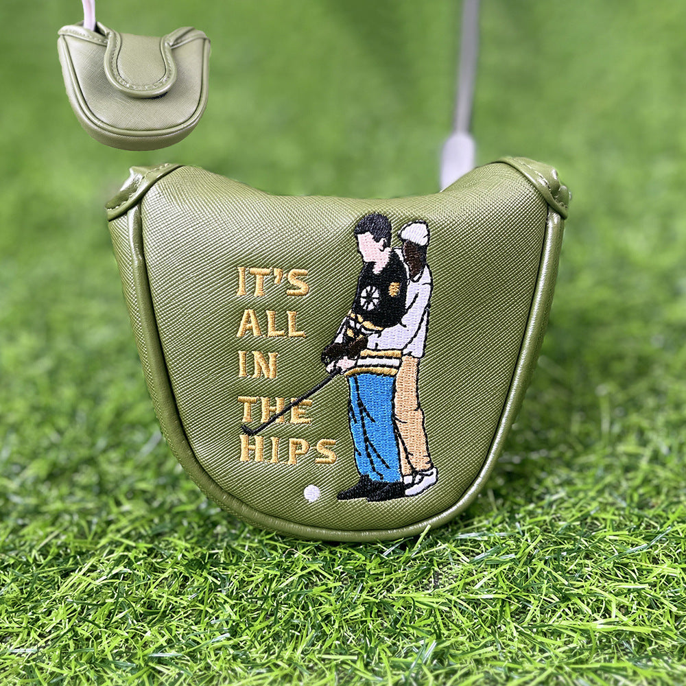 Playful cartoon patterns custom putter covers