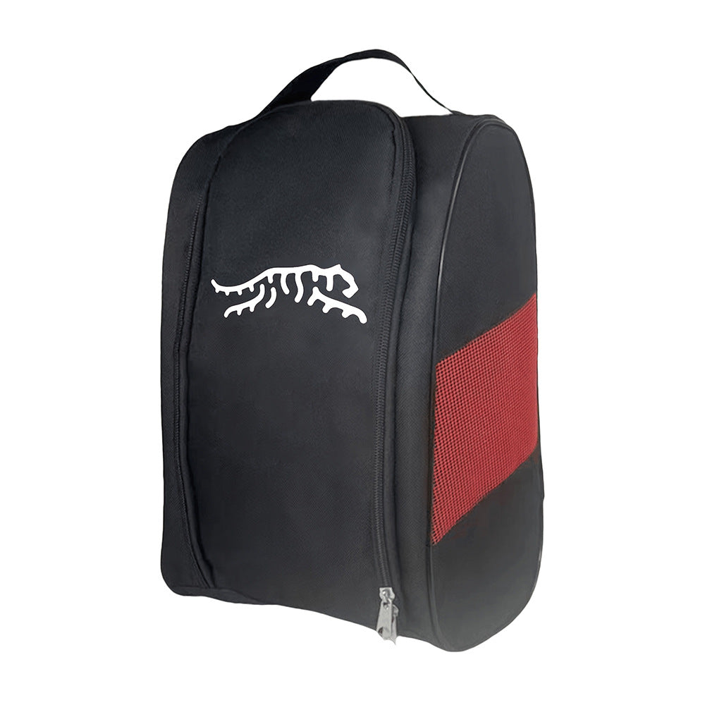 Tiger Pattern Portable Handbag Golf Shoe Bag Breathable Handbag