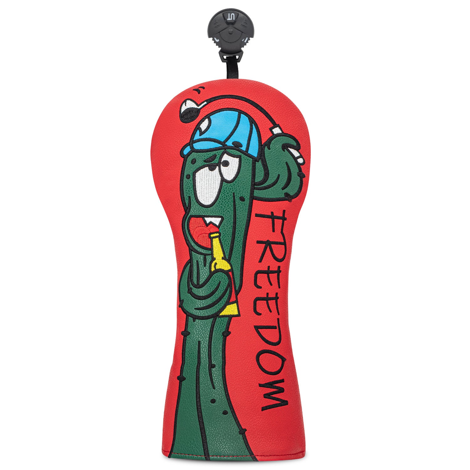 Funny Cactus Embroidery Golf Club Head Cover