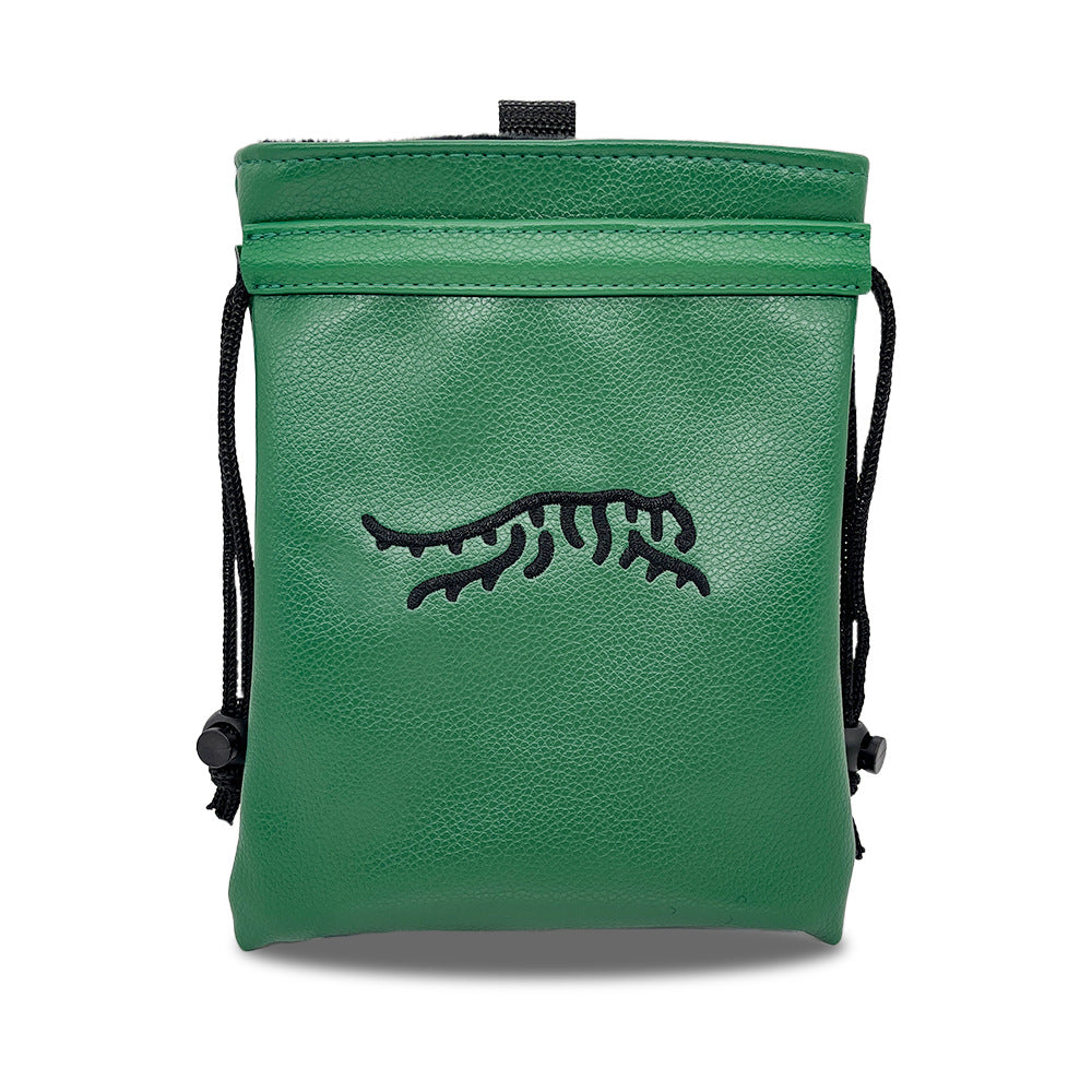 Tiger Woods embroidery Leather golf valuables bag