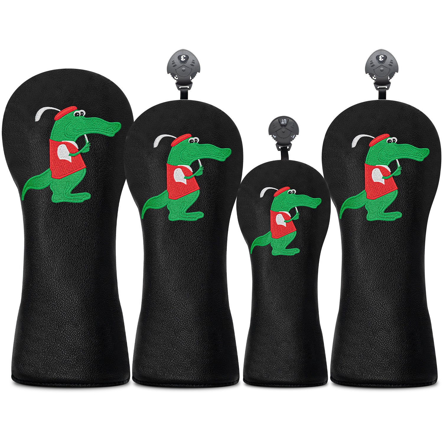 Golf Crocodile Embroidery Golf Club Head Covers Driver Golf Club Headcove
