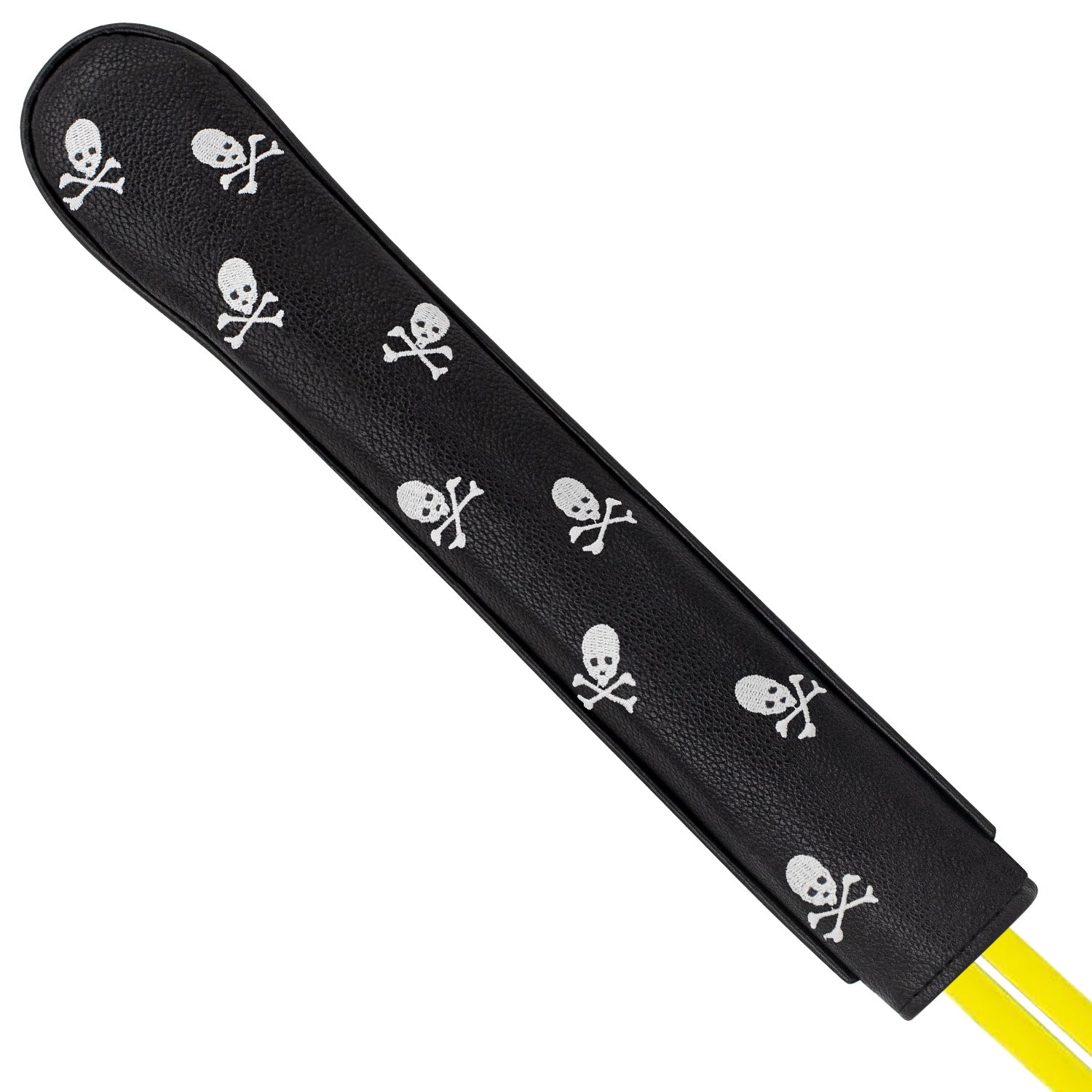 Personalized Skull Embroidery alignment sticks golf cover
