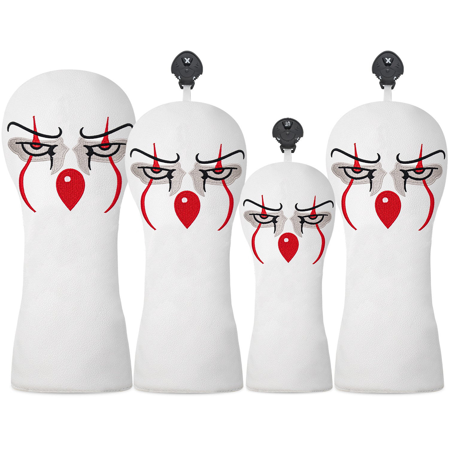 Christmas Clown Golf Club Head Covers