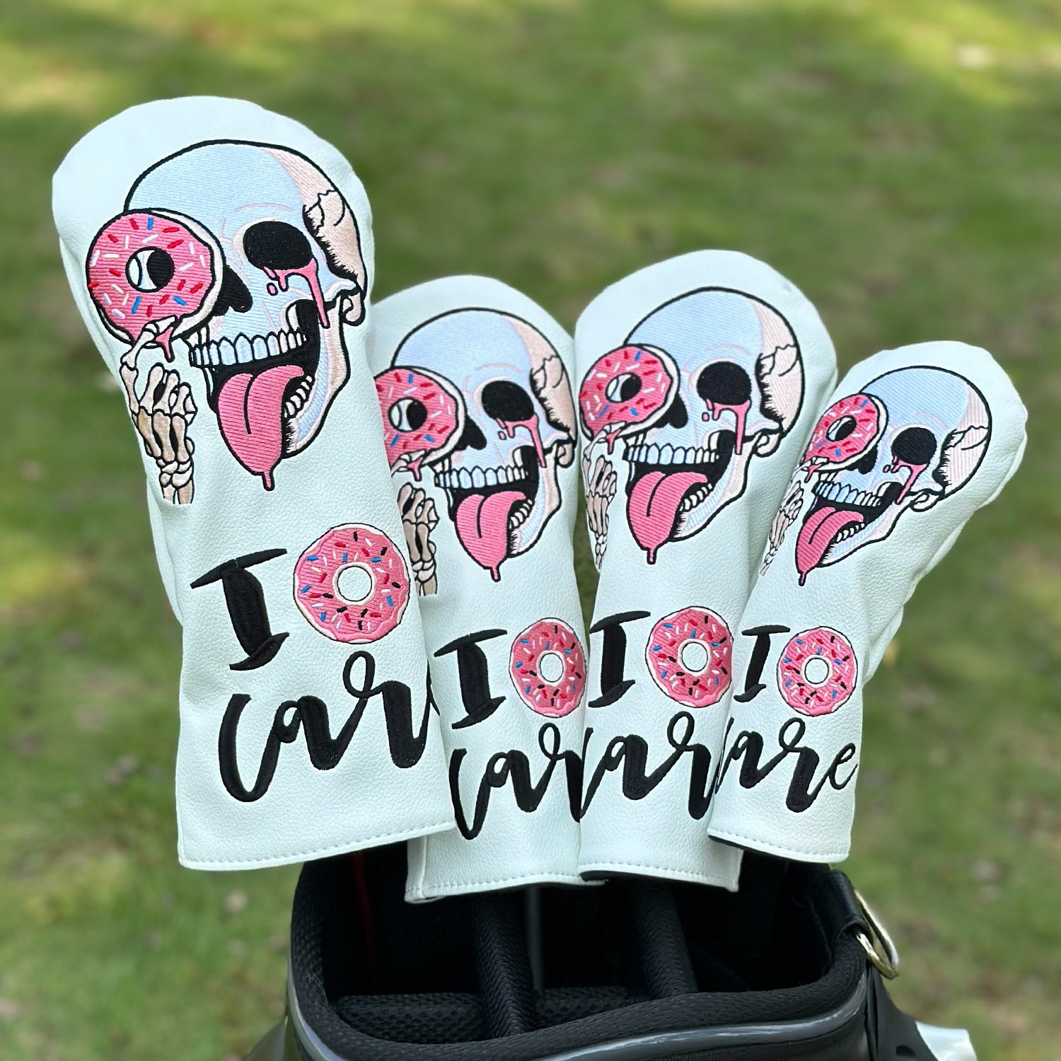 Funny Skull Golf Club Head Covers