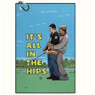 Funny Golf Towel for Golf Bags with Clip  Golf Gift for Men
