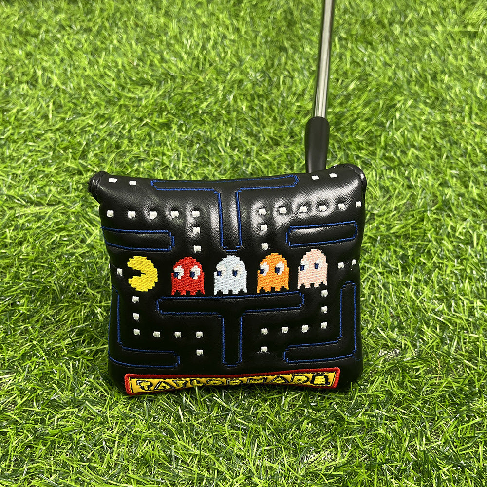 New model Golf Utility/Hybrid Head Cover, Funny PU Leather Club Covers for Women & Men