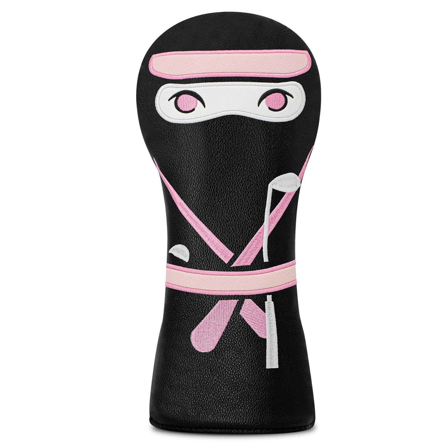 Golf Cover Set Creative Cartoon ninja for Men and Women  Fits Any Size