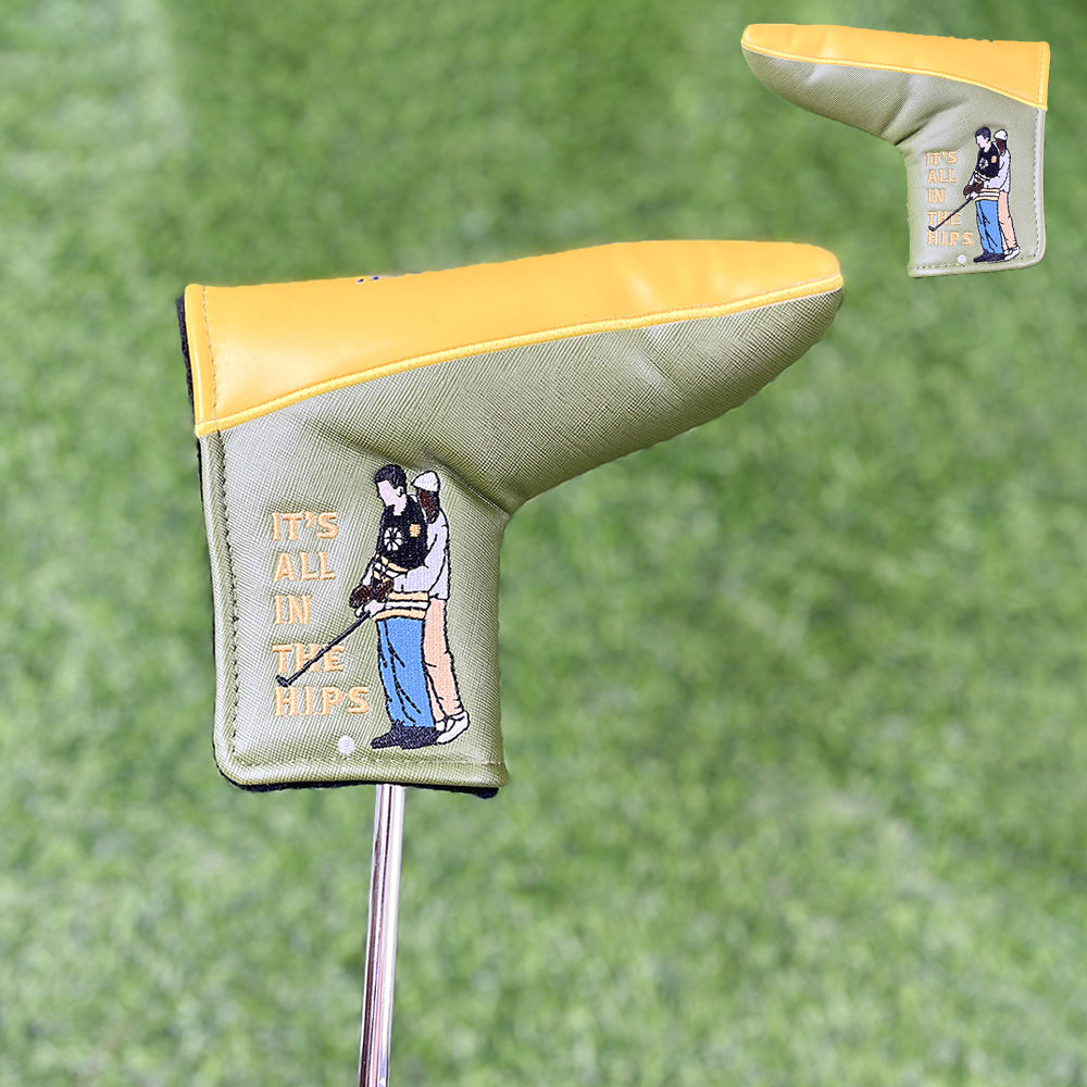 Playful cartoon patterns custom putter covers
