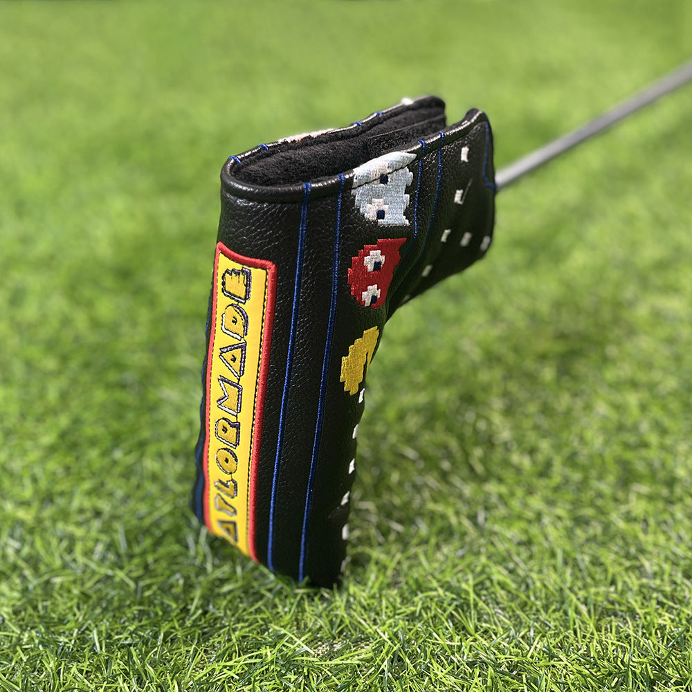 New model Golf Utility/Hybrid Head Cover, Funny PU Leather Club Covers for Women & Men