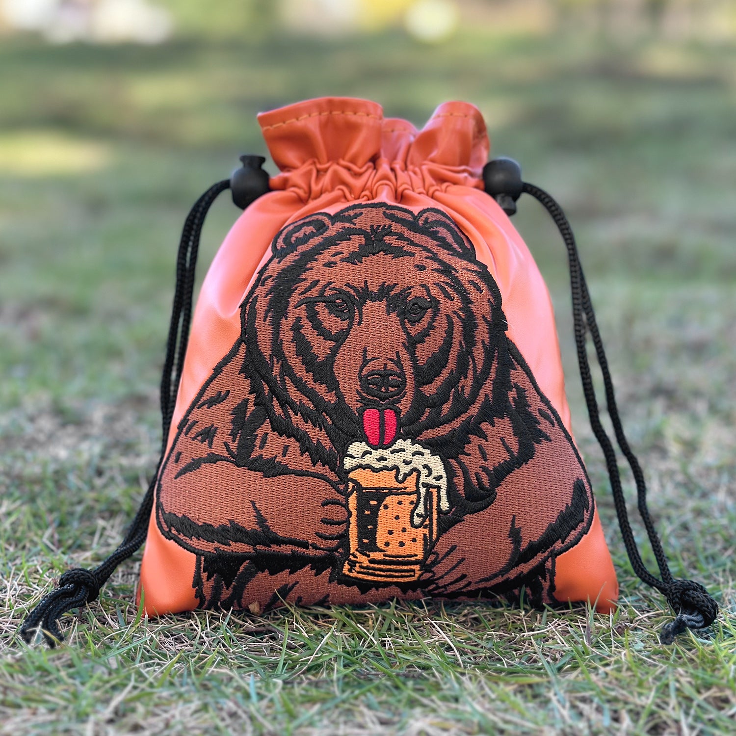 Animal Golf Club Covers Cartoon Brown Bear Embroidery