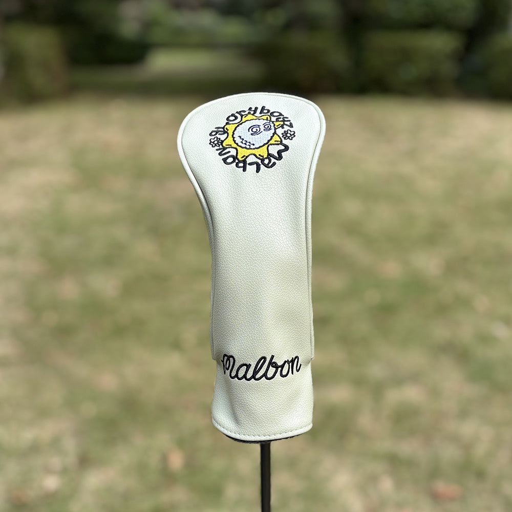 Golf Club Covers – Swordfish Fisherman Hat  Leather Driver Headcover, Fairway Wood, 3 Wood, Hybrid, Fits Mallet Blade Putter Head Covers Alignment Stick Cover