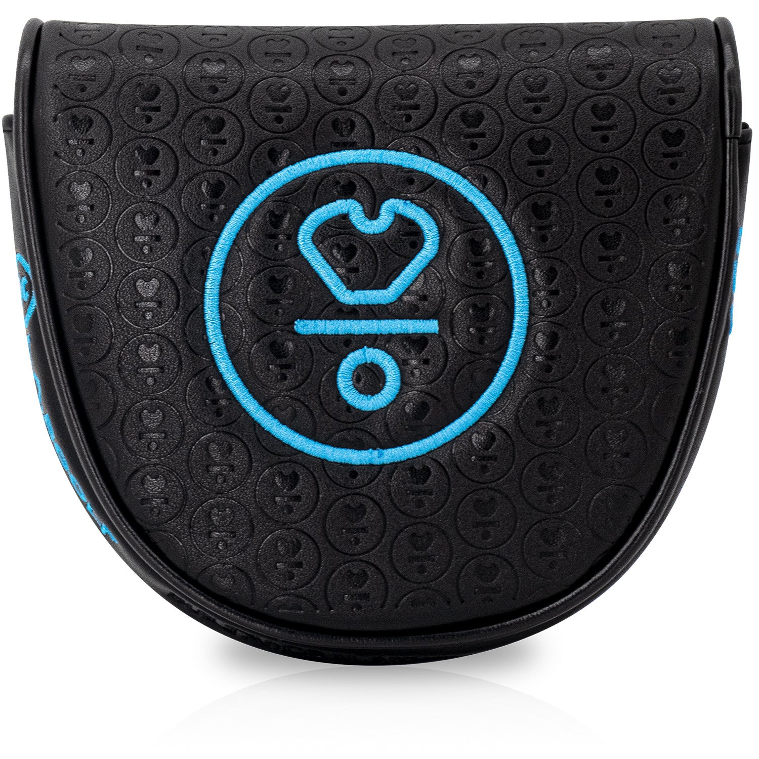 Unique symbol-themed custom golf putter covers