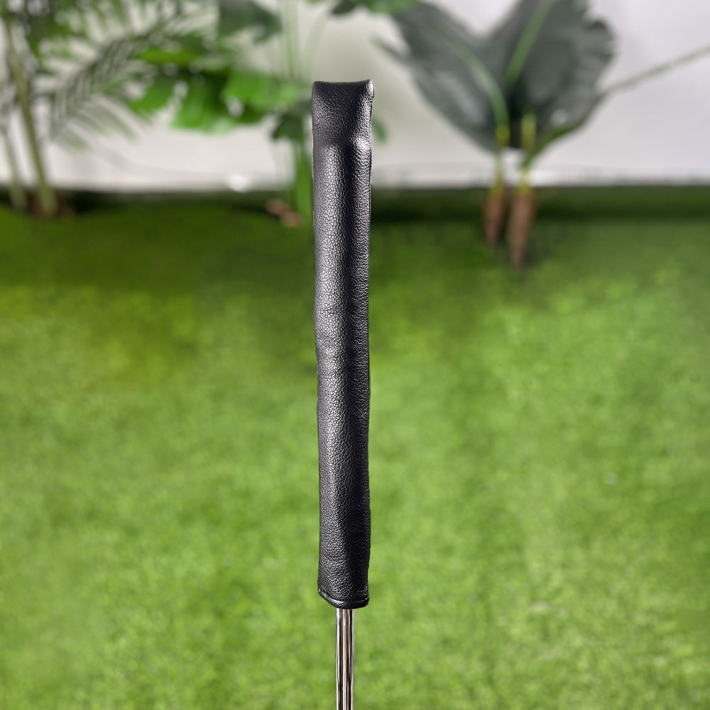 Minimalist Solid-Color PU Leather lignment Sticks Golf Cover