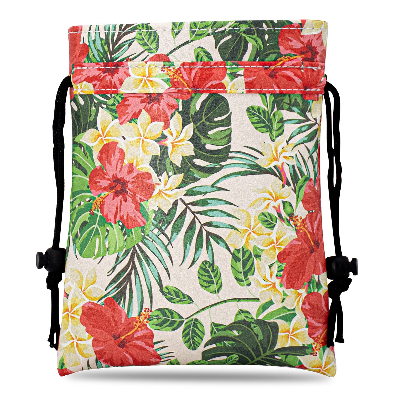 Golf Valuables Pouch,Golf Bag Pouch with Drawstrings Leather Tee Pouchs Bag