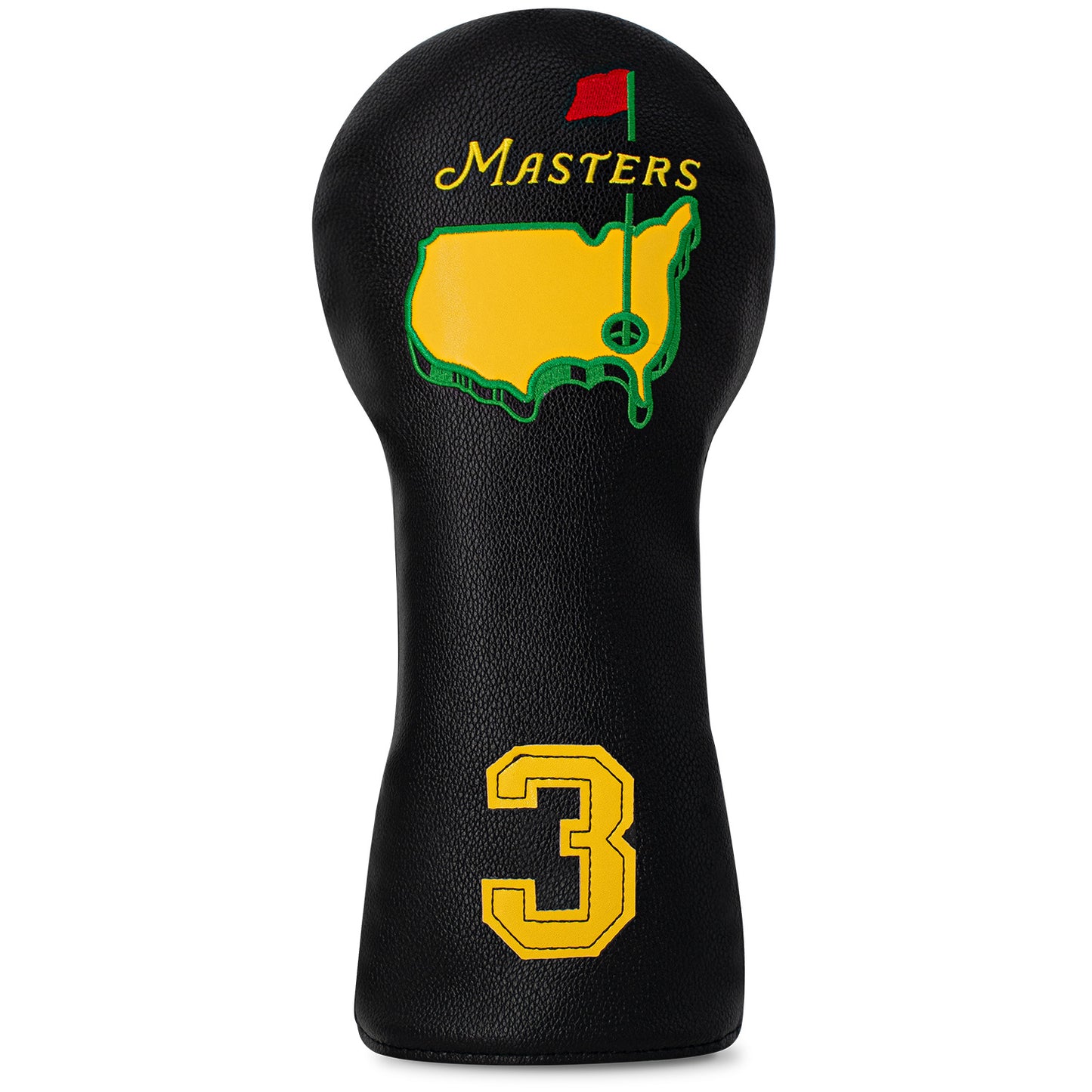 Funny Golf Head Covers - Leather Driver Headcover, Fairway Wood, and Hybrid Covers - Inspired Design with Premium Embroidery - Unique Golf Gift & Accessories for Men and Women Golfers