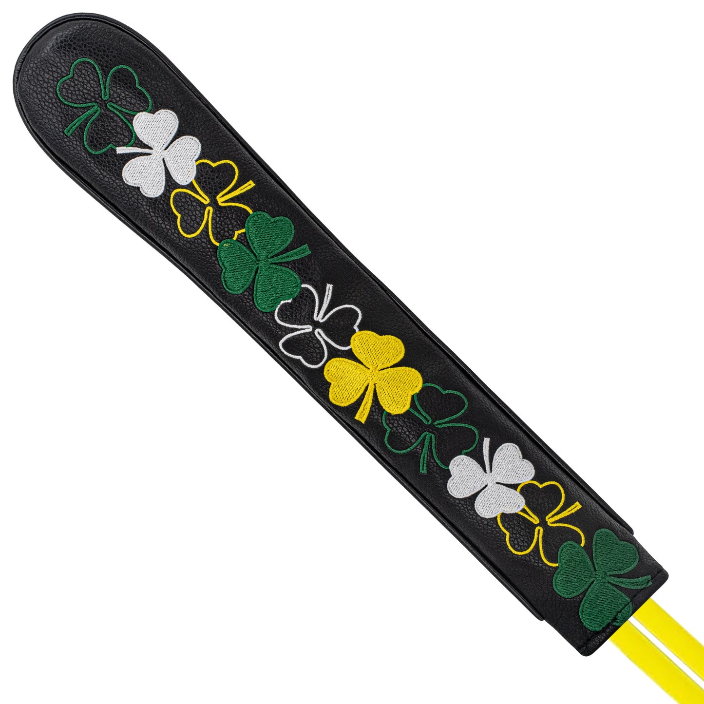 Golf Headcovers Golf Club Head Covers Four Leaf Clover Good Luck Charm - Clover Style Premium Leather Driver Fairway(FW) Wood Hybrid(UT) with Number Tags