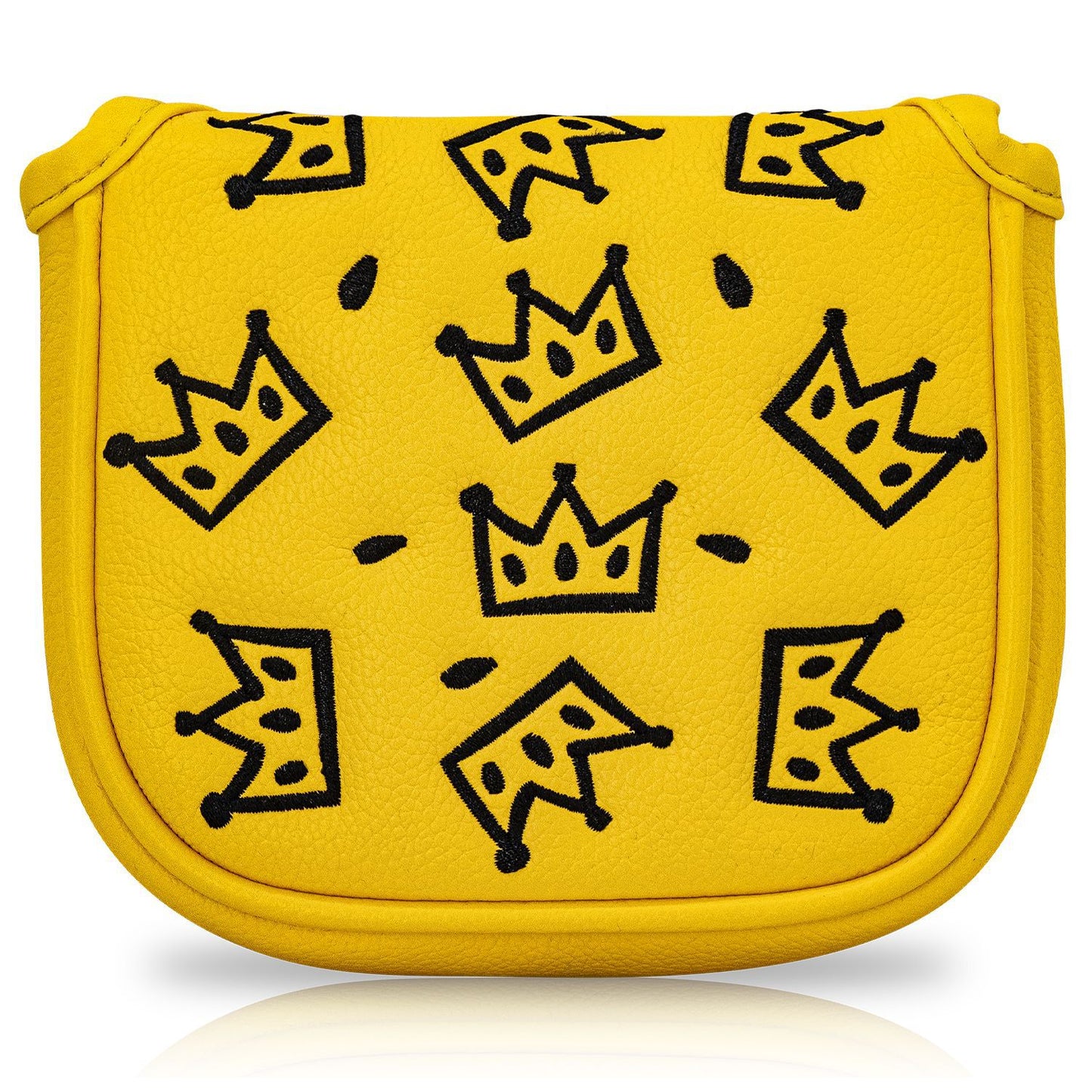 Golf Club Head Covers,4pcs or 1pc USA Golf Head Covers for Woods and Driver Fairway Hybrid - PU Leather Mallet Blade Putter for Men Women Golf Enthusiast