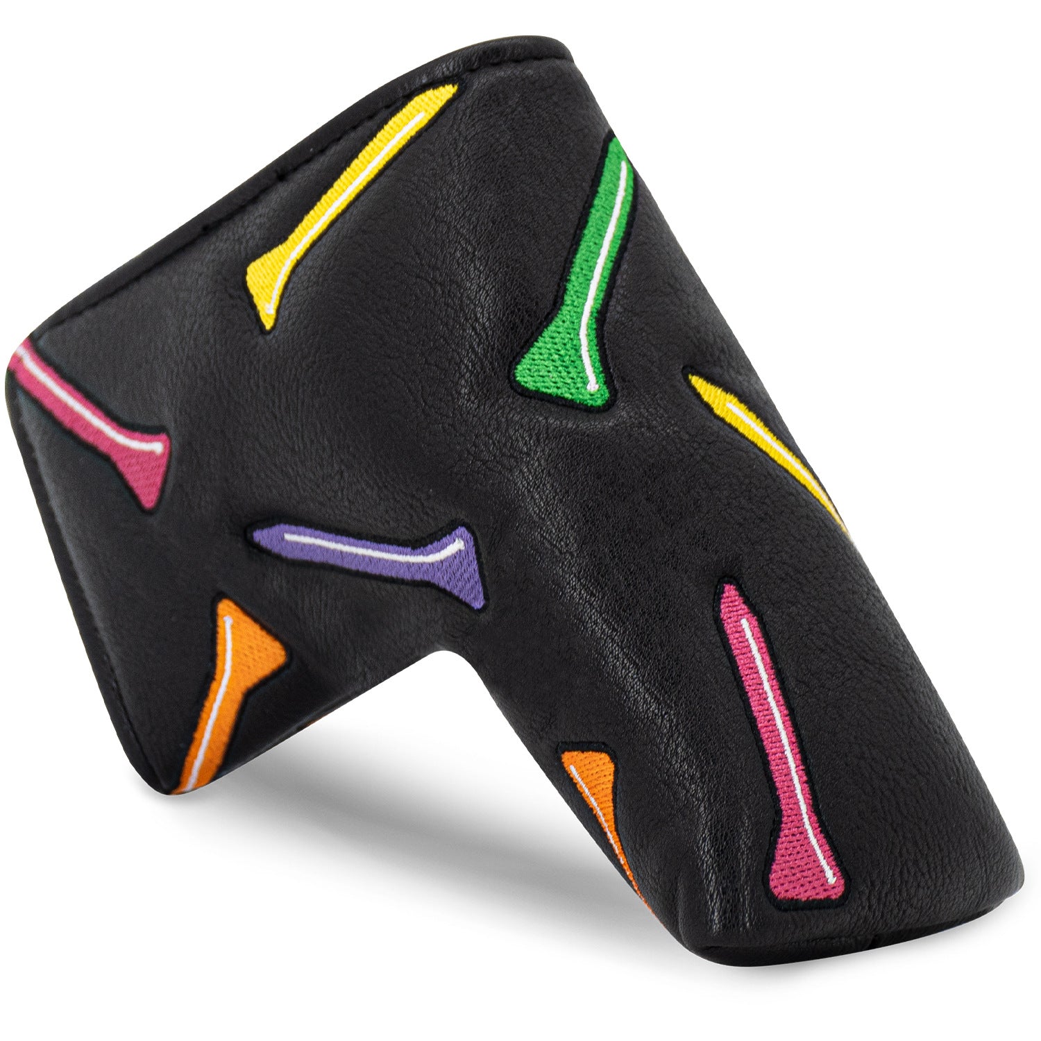 Colorful Golf Tees Custom Embroidered Golf Head Covers