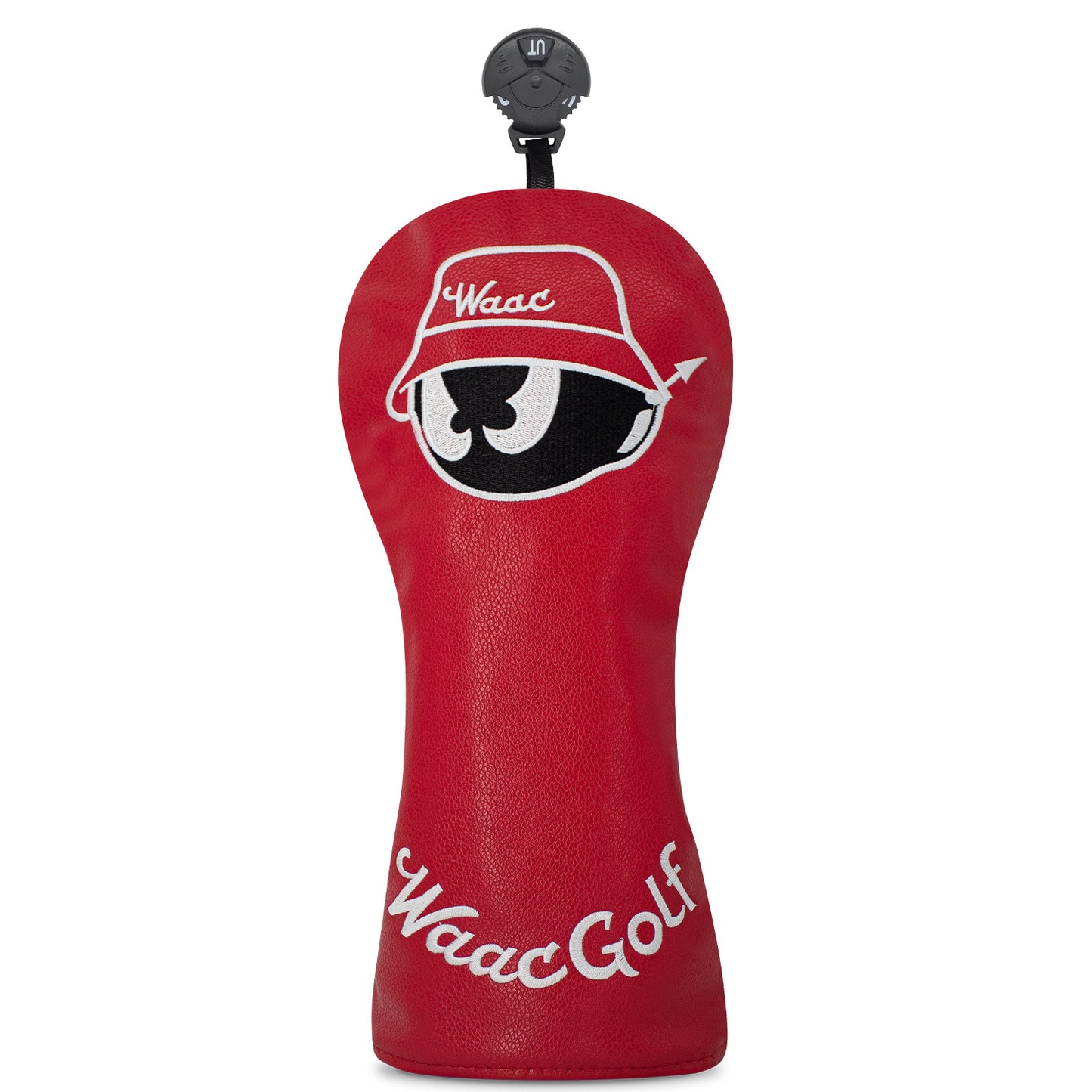 Golf Headcovers Golf Club Head Covers May The Course Be with You Style Elegant Embroidery Premium Leather Driver Fairway(FW) Wood Hybrid(UT) with Number Tags, Golf Mallet Putter Cover