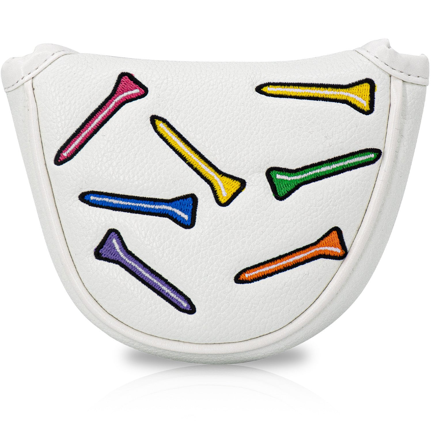 Colorful Golf Tees Custom Embroidered Golf Head Covers