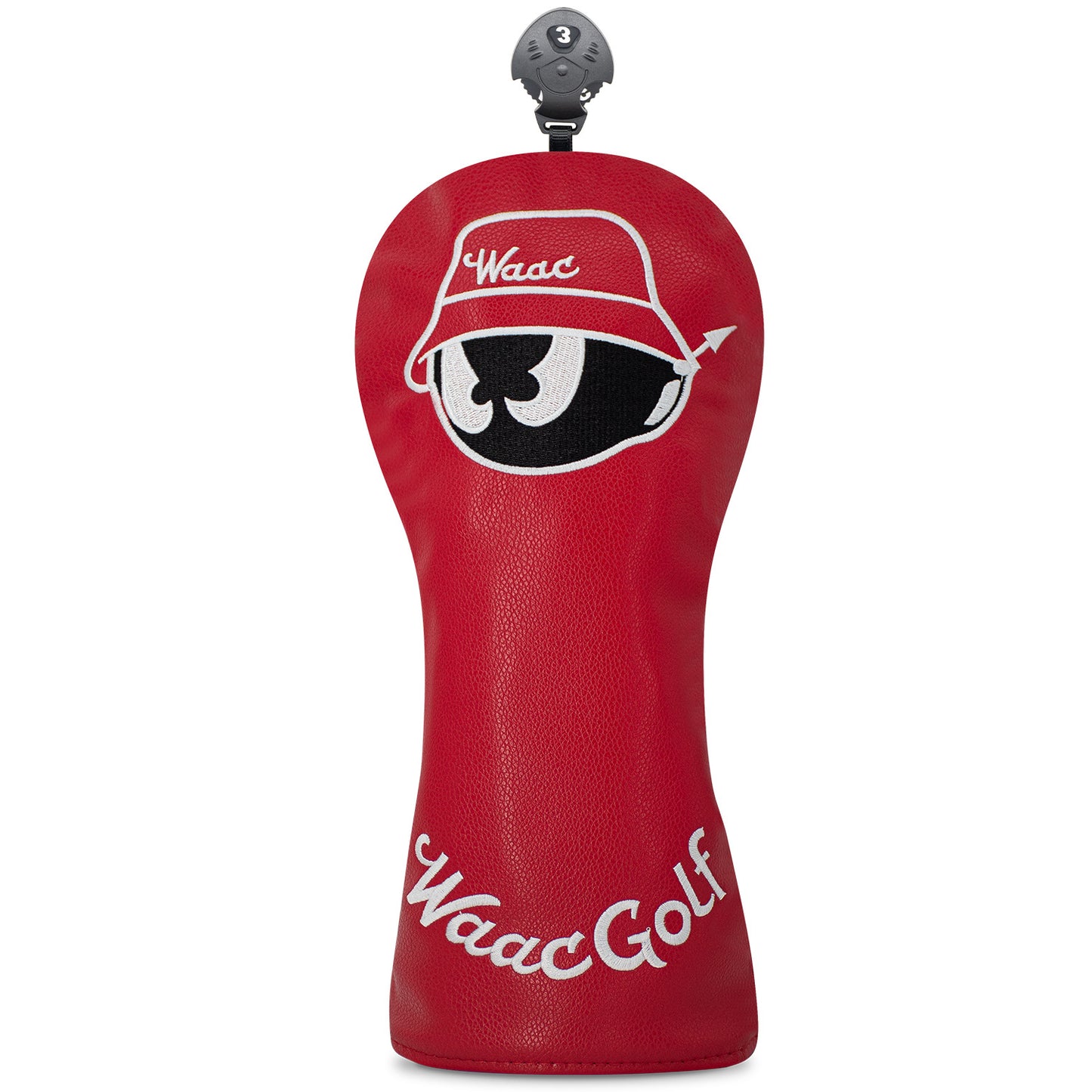 Golf Headcovers Golf Club Head Covers May The Course Be with You Style Elegant Embroidery Premium Leather Driver Fairway(FW) Wood Hybrid(UT) with Number Tags, Golf Mallet Putter Cover