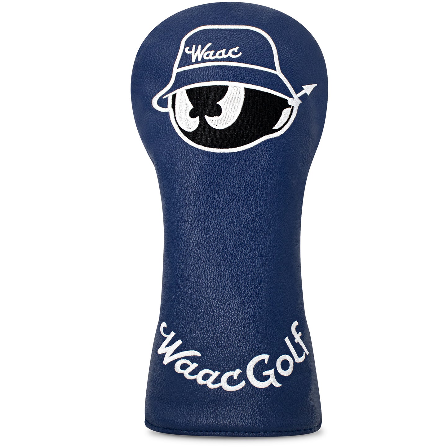 Golf Headcovers Golf Club Head Covers May The Course Be with You Style Elegant Embroidery Premium Leather Driver Fairway(FW) Wood Hybrid(UT) with Number Tags, Golf Mallet Putter Cover