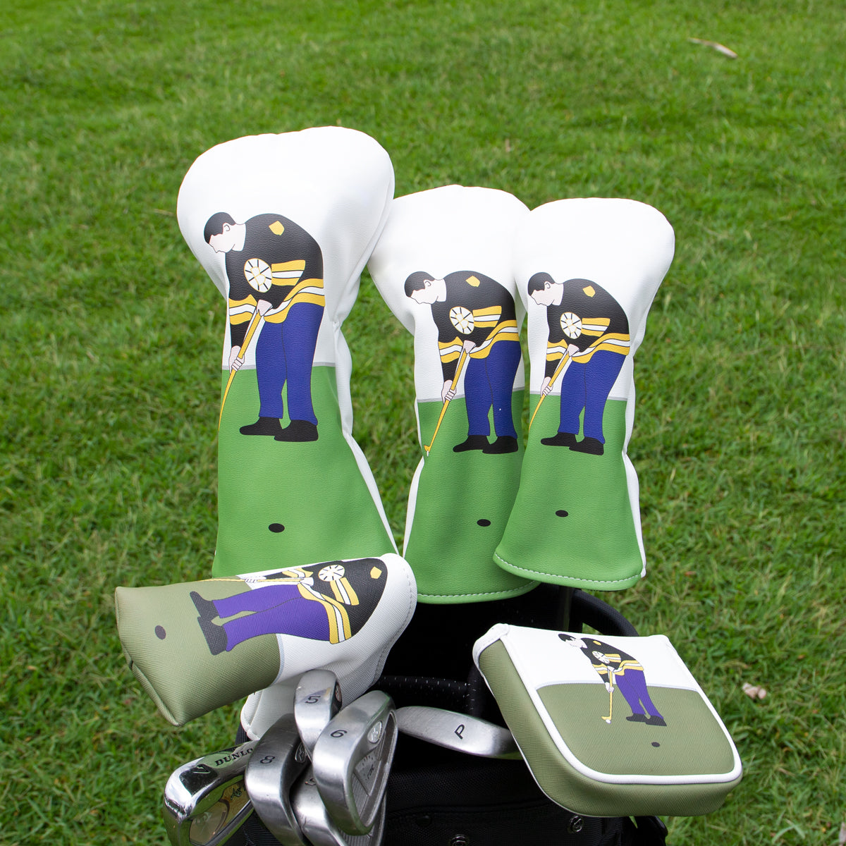Cartoon Character Just Tap IT IN Funny Club Head Covers